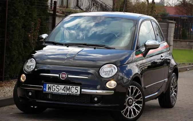 mazowieckie Fiat 500 cena 36900 przebieg: 49000, rok produkcji 2012 z Gostynin